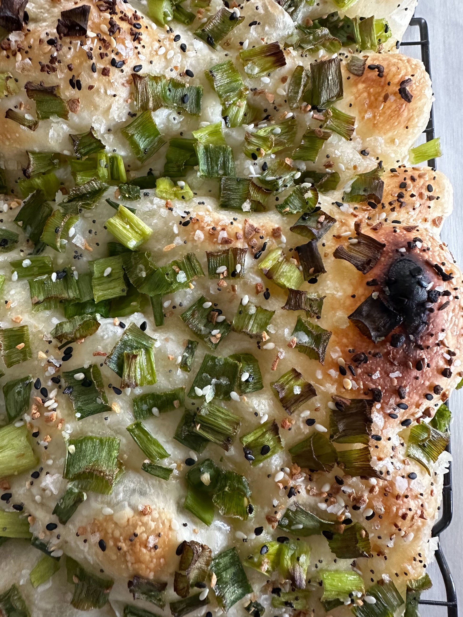 Savory Lovers Focaccia Loaf – The Sunday Crumb Houston bakery