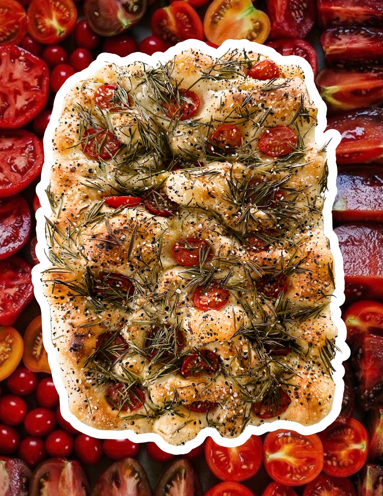 Rosemary & Cherry Tomato Lovers Focaccia – The Sunday Crumb Houston bakery