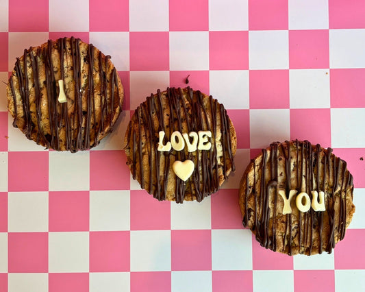 Valentines Day Cookie Trio "I Love you" (Presale)