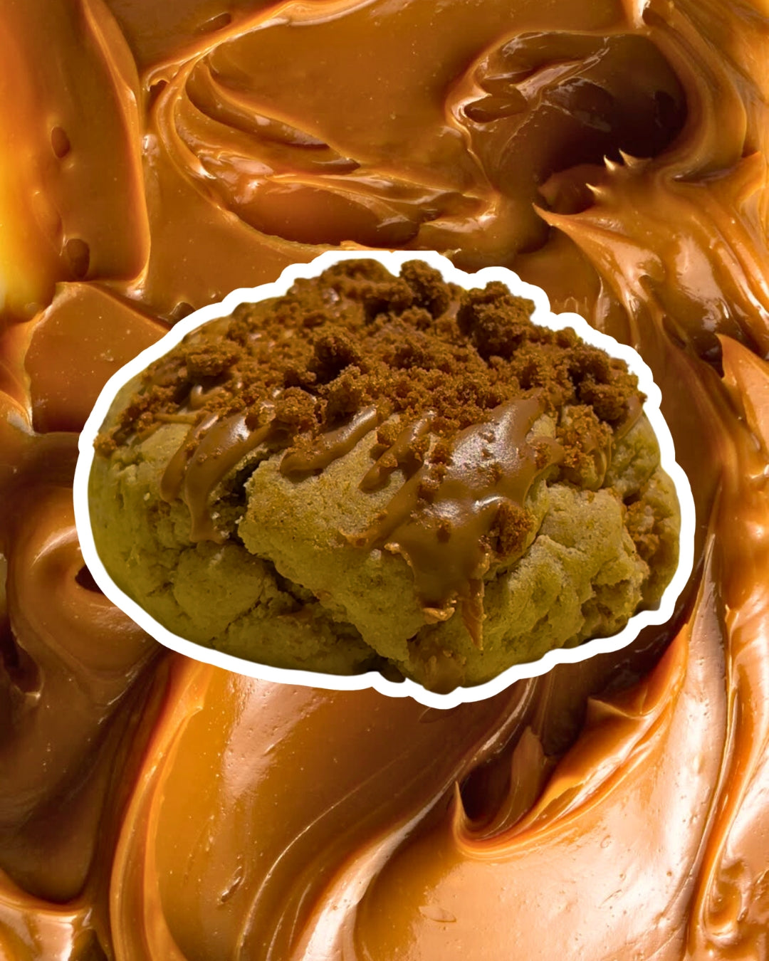 Pumpkin Stuffed Cookie Butter Lovers Cookie